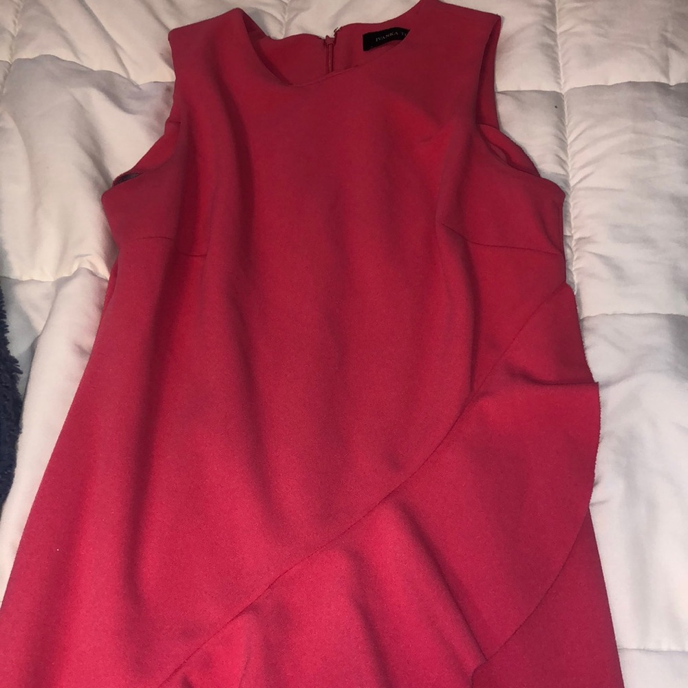 Pink work dress